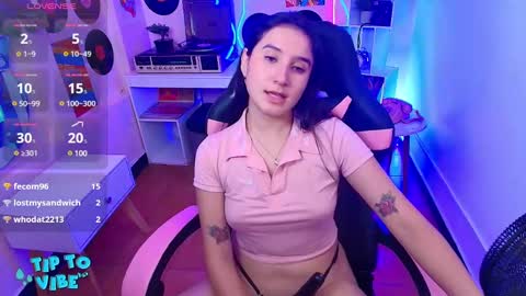 Snapshot of sweetyy_lollipop chatting on March 6, 2:40 pm Catalina online show from March 6, 2:40 pm