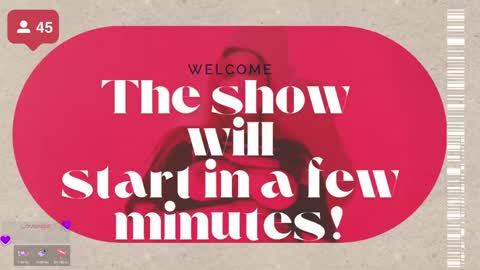 Rosie  online show from May 5, 6:57 pm