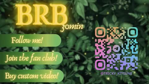 trickykitsune online show from January 18, 1:09 pm