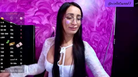 Snapshot of violetita7 chatting on October 5, 3:15 am Violetita de mil colores online show from October 5, 3:15 am