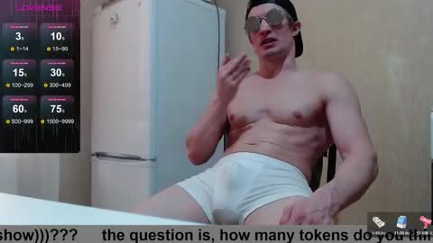 SexyMan online show from October 6, 1:40 pm