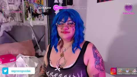 xxgreengoodxx online show from October 26, 9:58 pm