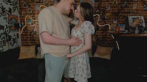 Mia and Andry  online show from January 24, 5:21 pm