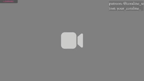 Snapshot of your_coraline_ chatting on October 7, 7:37 am your_coraline_ online show from October 7, 7:37 am