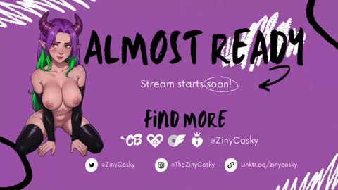 Ziny Cosky online show from March 31, 2:56 am